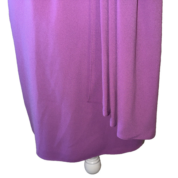 Trina Turk ENCHANTRESS ELASTICIZED WRAP DRESS IN MORNING GLORY Size S - Picture 5 of 11